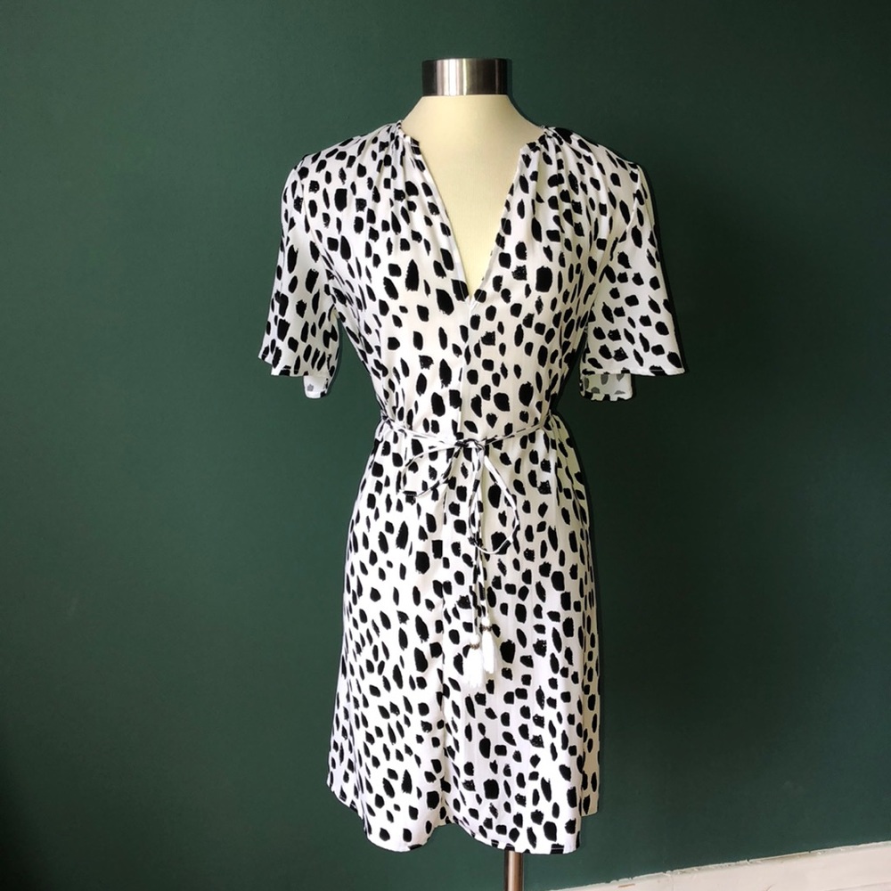 Dalmatian Print Dress